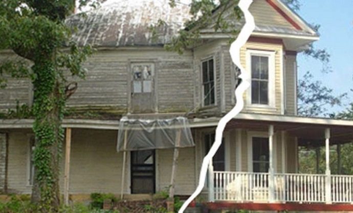 redoing the exterior of disgusting house cincinnati house buyer